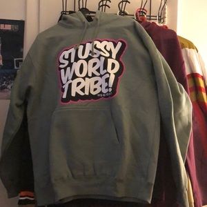 Stussy Hoodie green size L